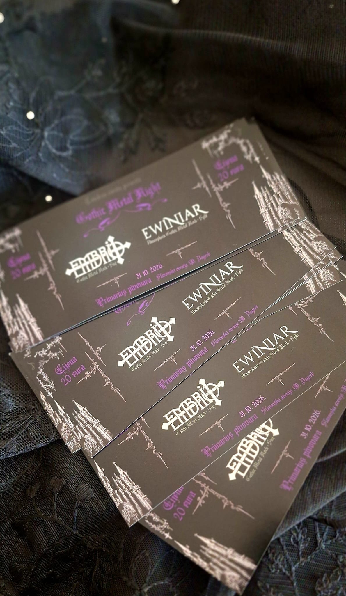 hard copy ulaznice za Embriov nastup u Primarijus pivovari hard copy ulaznice za Embriov nastup u Primarijus pivovari